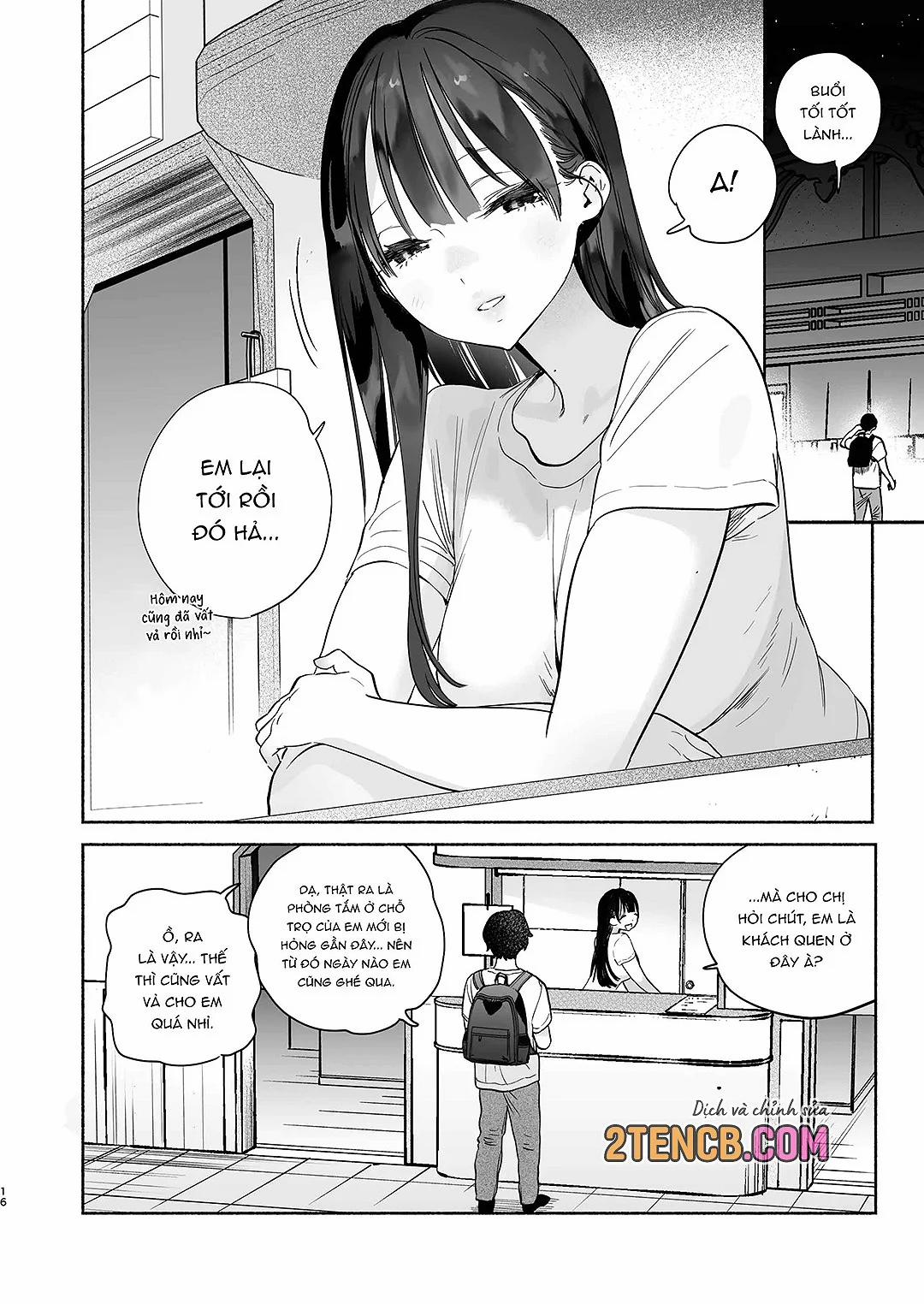 4 ngày hè Giao hòa cùng Chị gái Nhà tắm công cộng Oneshot trang 14