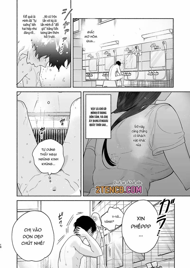 4 ngày hè Giao hòa cùng Chị gái Nhà tắm công cộng Oneshot trang 16