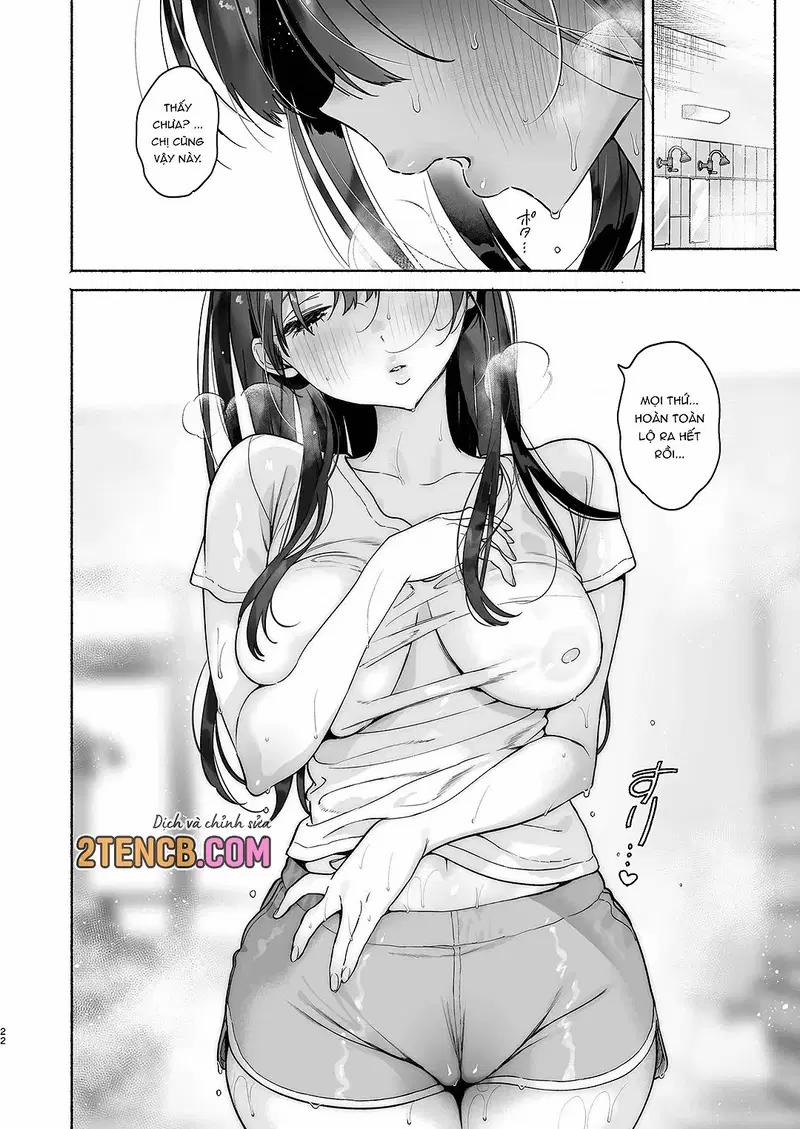 4 ngày hè Giao hòa cùng Chị gái Nhà tắm công cộng Oneshot trang 20