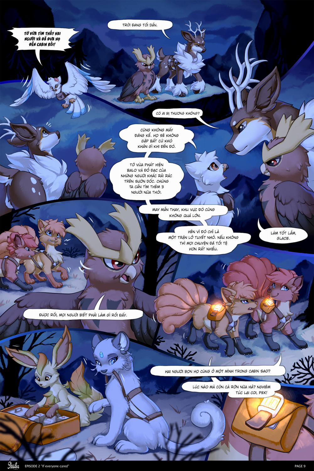 9Tales 3 - 0 2: Nếu mọi người quan tâm trang 11