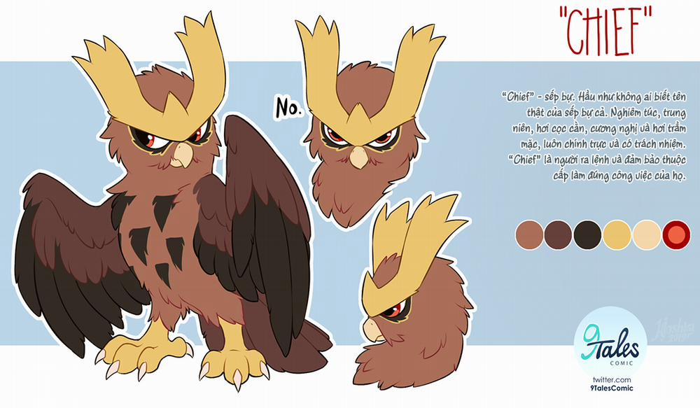 9Tales Thông tin nhân vật trang 9