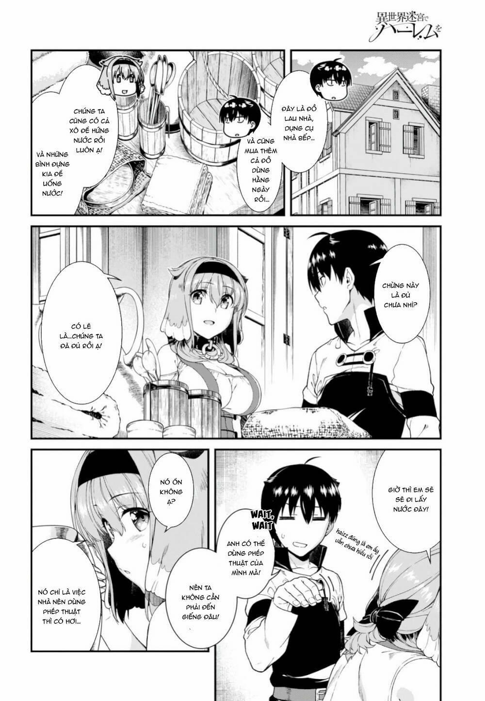 A Harem in the Fantasy World Dungeon 17 trang 13