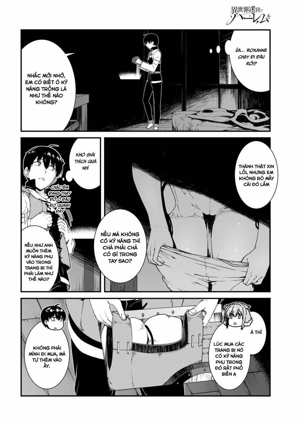 A Harem in the Fantasy World Dungeon 7.1 trang 8