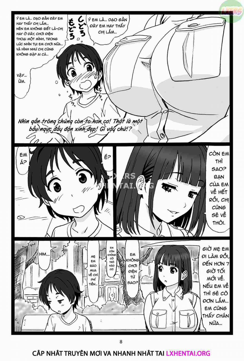 A Pretty Onee-San, that's sitting on a Bench in the Park...suddenly says to Me: [Show Me Your Dick] Oneshot trang 10