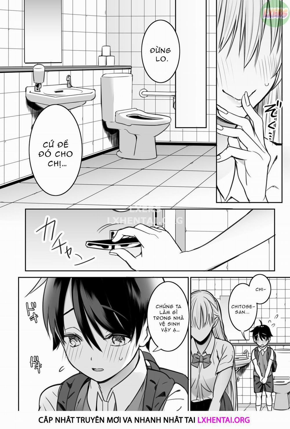 A Story About the Lewd Things the Onee-San I Met at the Library Does to Me Chương Oneshot Trang 14