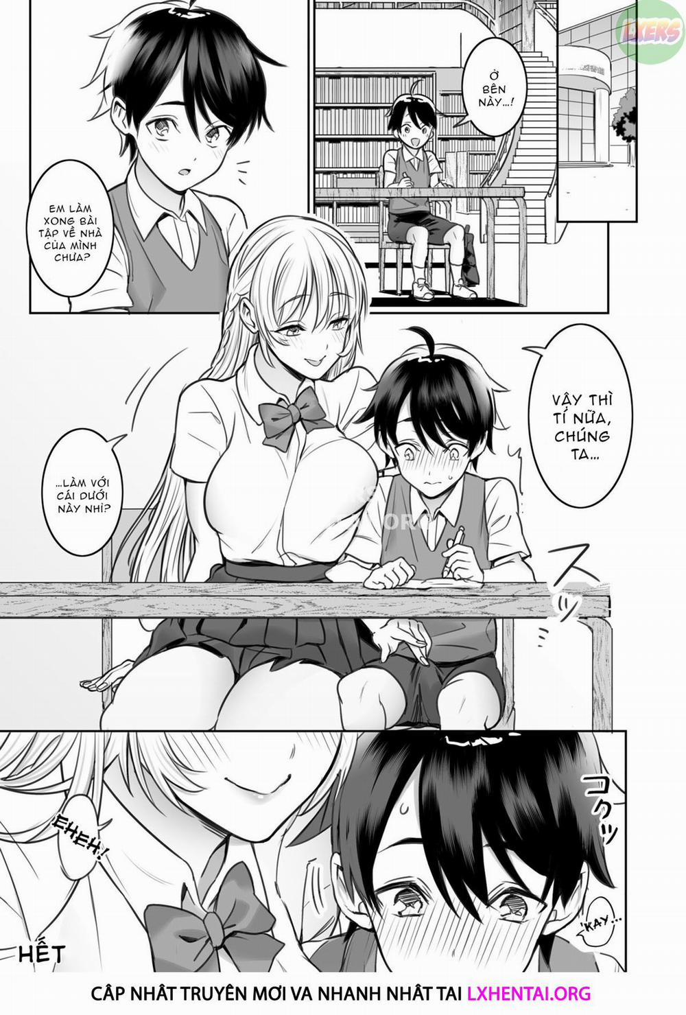 A Story About the Lewd Things the Onee-San I Met at the Library Does to Me Chương Oneshot Trang 27