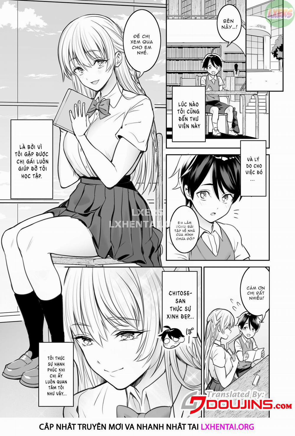 A Story About the Lewd Things the Onee-San I Met at the Library Does to Me Chương Oneshot Trang 5