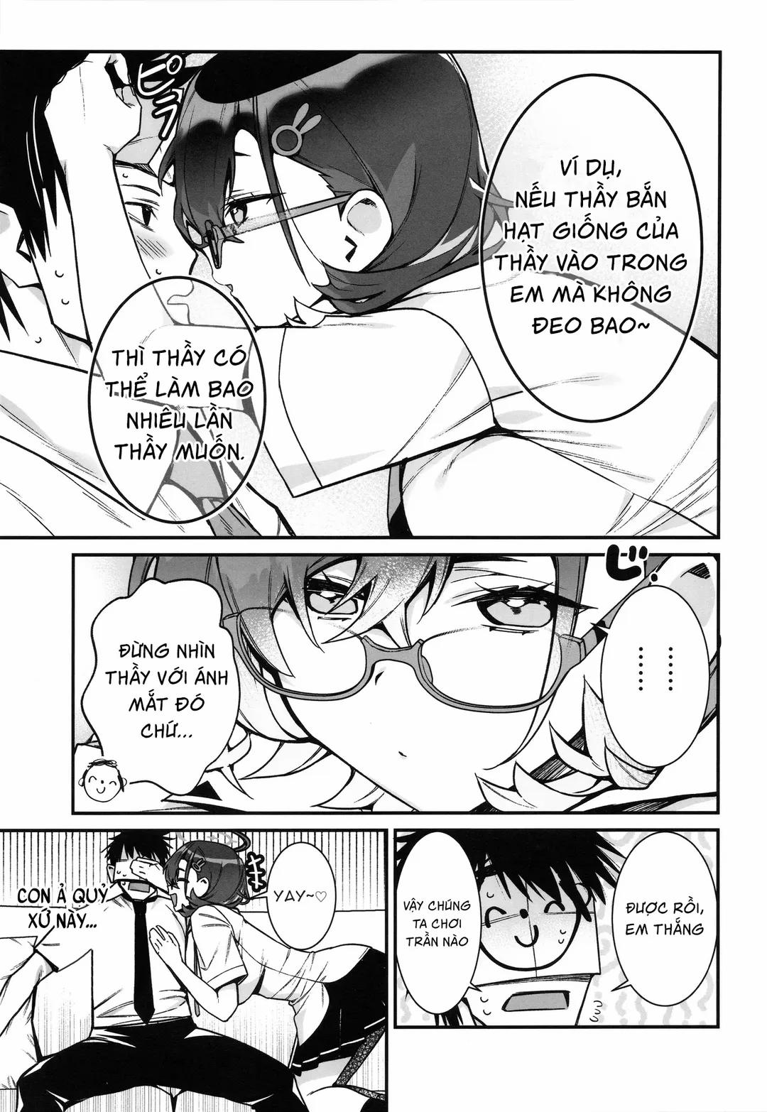 A Story Of Chihiro Taking Sensei For An After-School Break Oneshot trang 9