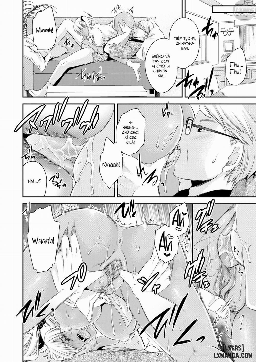 A Tanned Kogal Who's Into Her Friend's Dad Oneshot trang 9