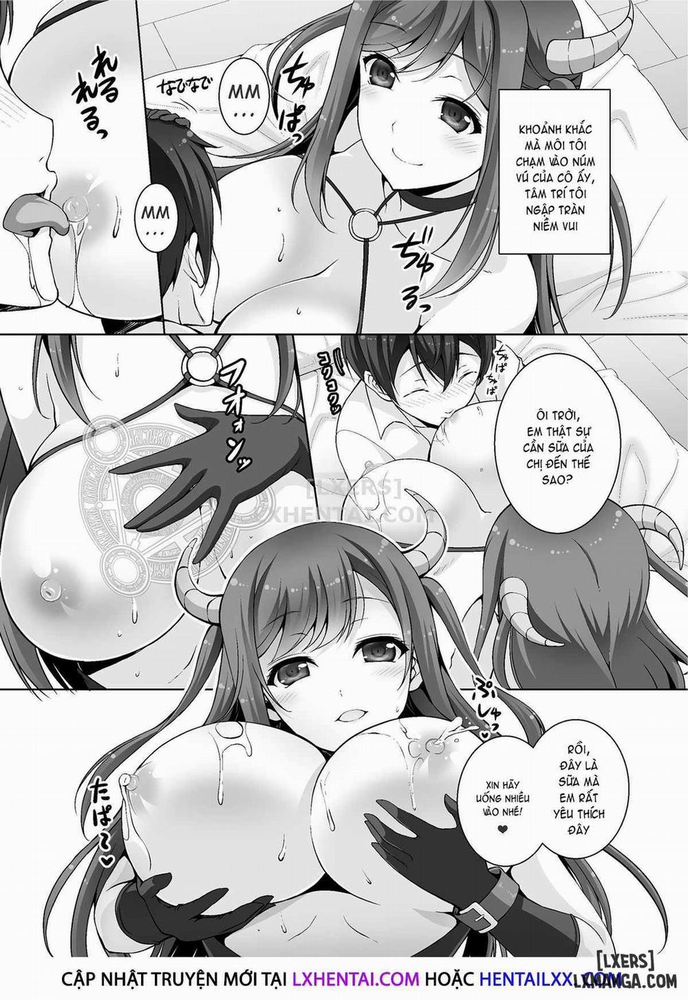 A Very Naughty Succubus Onee-chan's Motherly Sex Oneshot trang 4