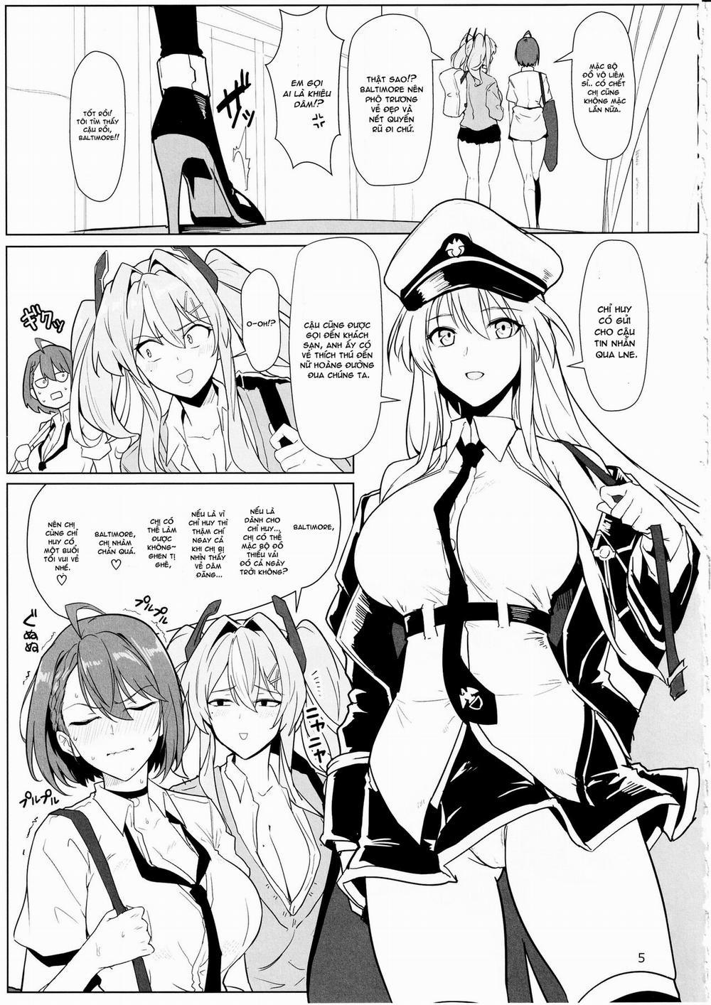 ace Queen na Enterprise to Baltimore to Sukebe suru Hon (Azur Lane) Chương Oneshot Trang 6