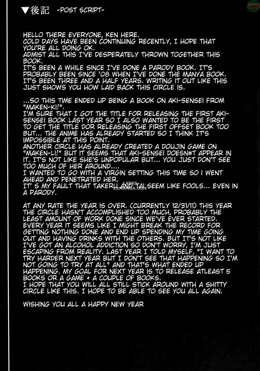 AHEN-KI! Oneshot trang 23