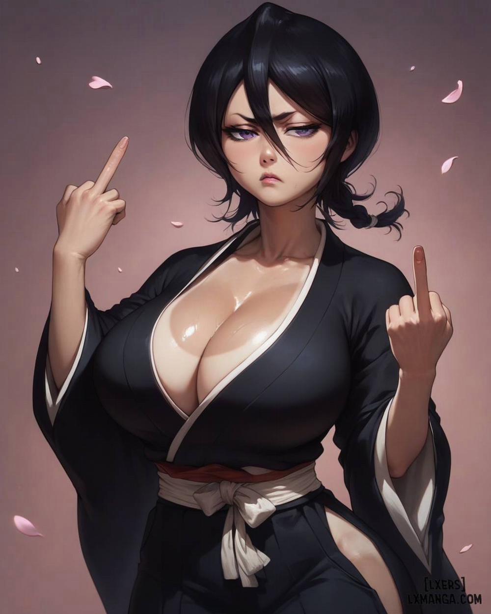 AI Generated (Uncensored) Rukia Kuchiki (Bleach) trang 2