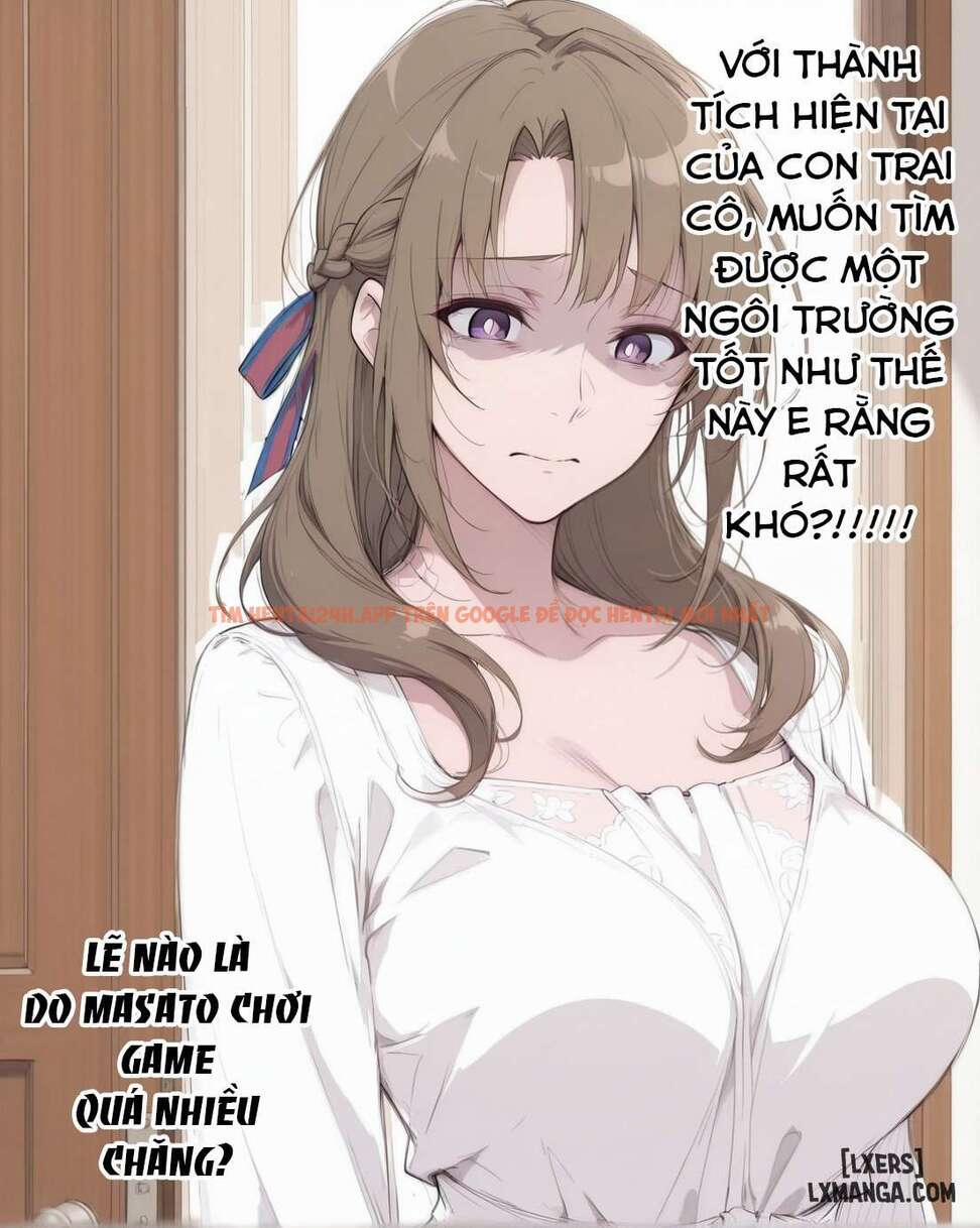 [Ai Ntr] Người Mẹ Mamako Bị Thầy Giáo Đụ Vì Con Học Kém 1 trang 4