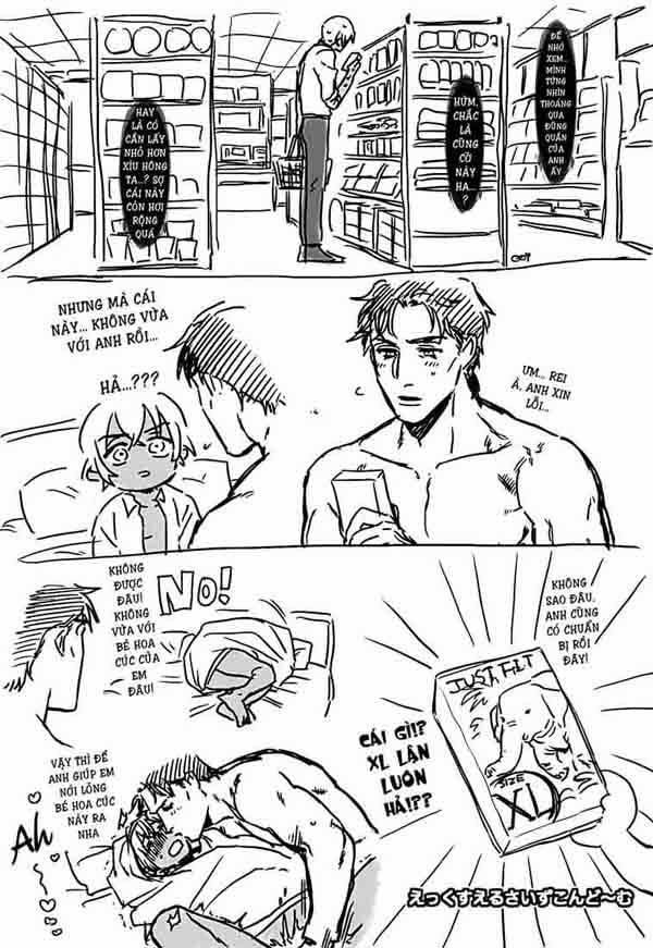 Akai X Amuro - Detective Conan Doujinshi Chương 17 Trang 102