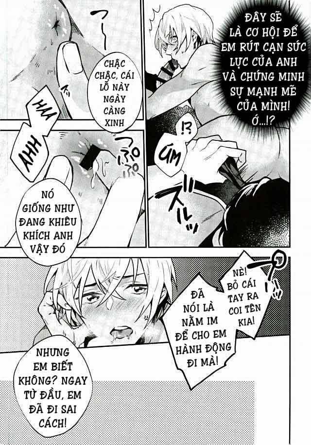 Akai X Amuro – Detective Conan Doujinshi Chương 8 Trang 9