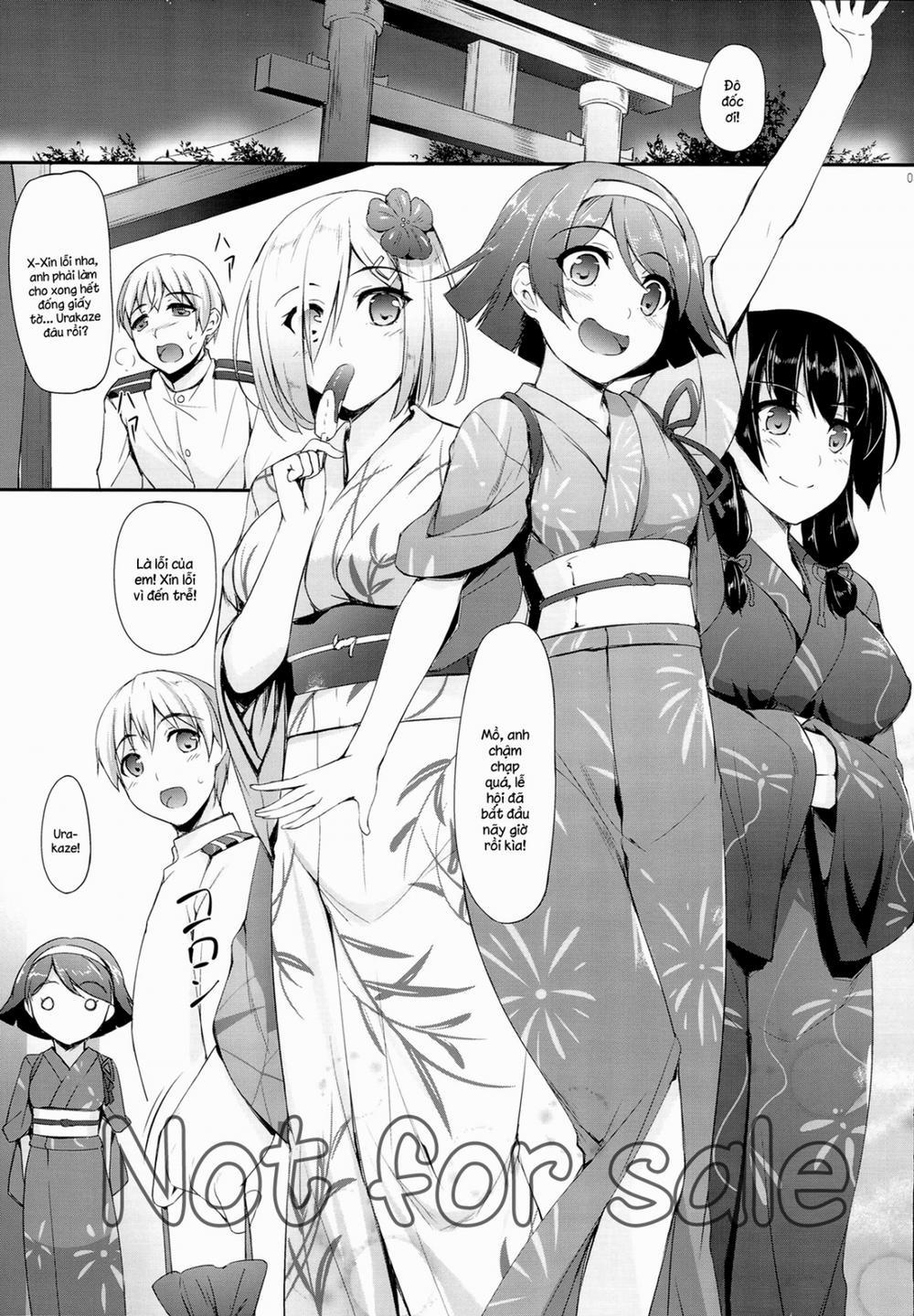 Aki To Matsuri To Urakaze To (Kancolle) Chương Oneshot Trang 3