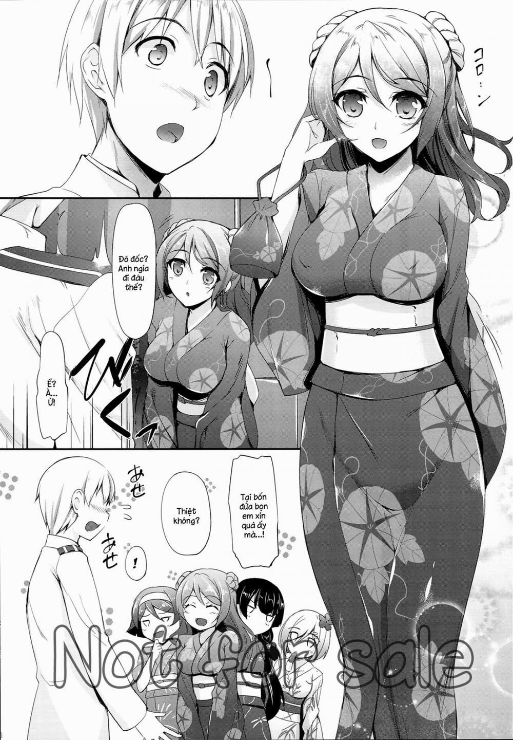 Aki To Matsuri To Urakaze To (Kancolle) Chương Oneshot Trang 4