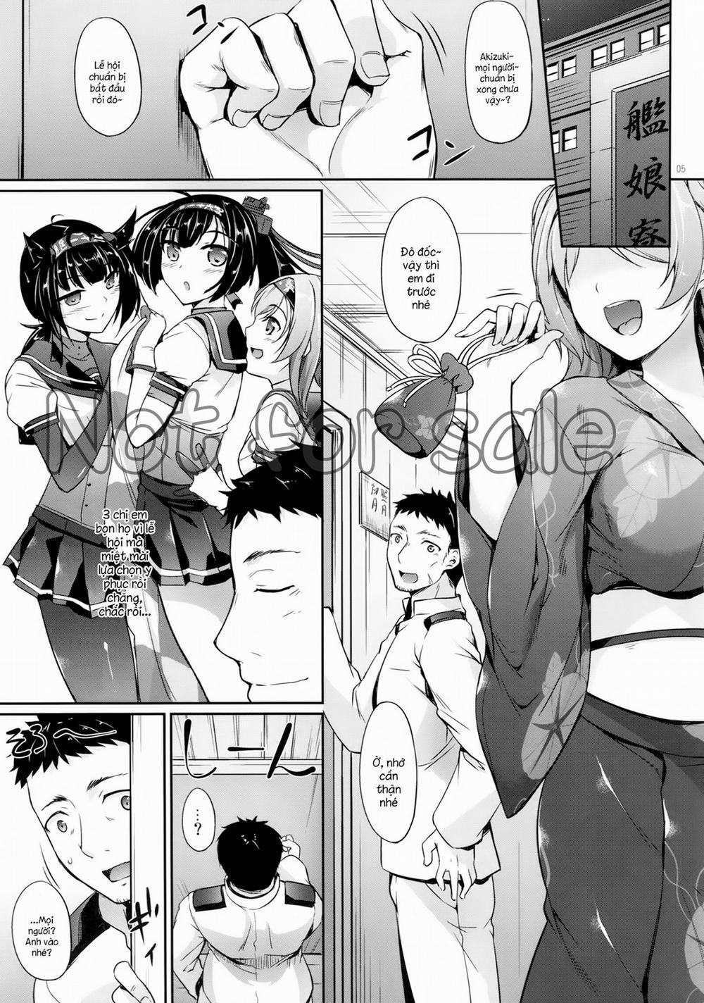 Akizuki-gata wa Sukebe Body Ni (Kantai Collection) Chương Oneshot Trang 4