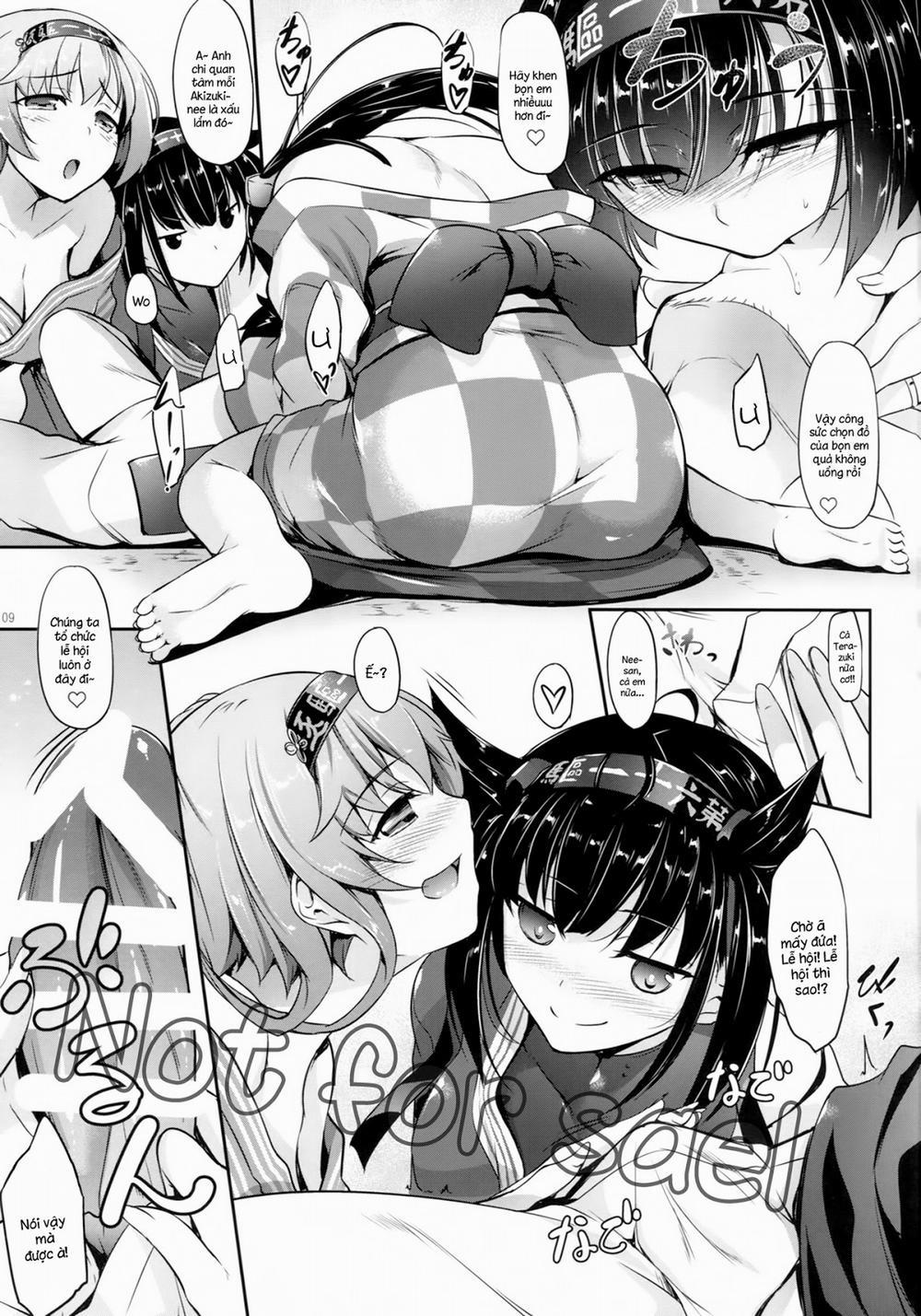 Akizuki-gata wa Sukebe Body Ni (Kantai Collection) Chương Oneshot Trang 8