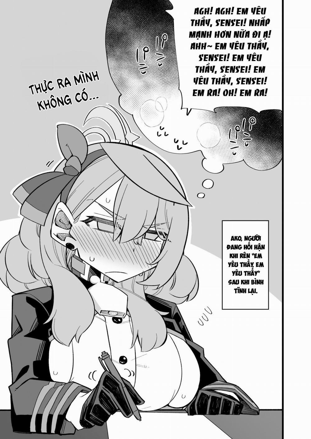 Ako giải tỏa căng thẳng. (Blue Archive) Oneshot trang 22