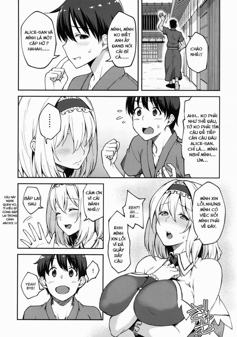 Alice ga Suki nano wa (Touhou) Chương Oneshot Trang 5