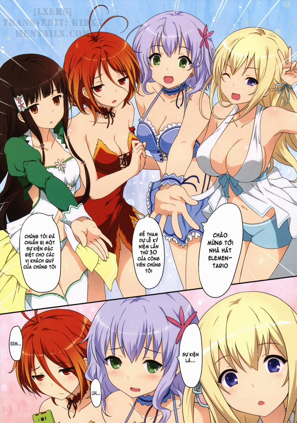 AMAGI BRILLIANT TOUR (Amagi Brilliant Park) Oneshot [Full Color] trang 2