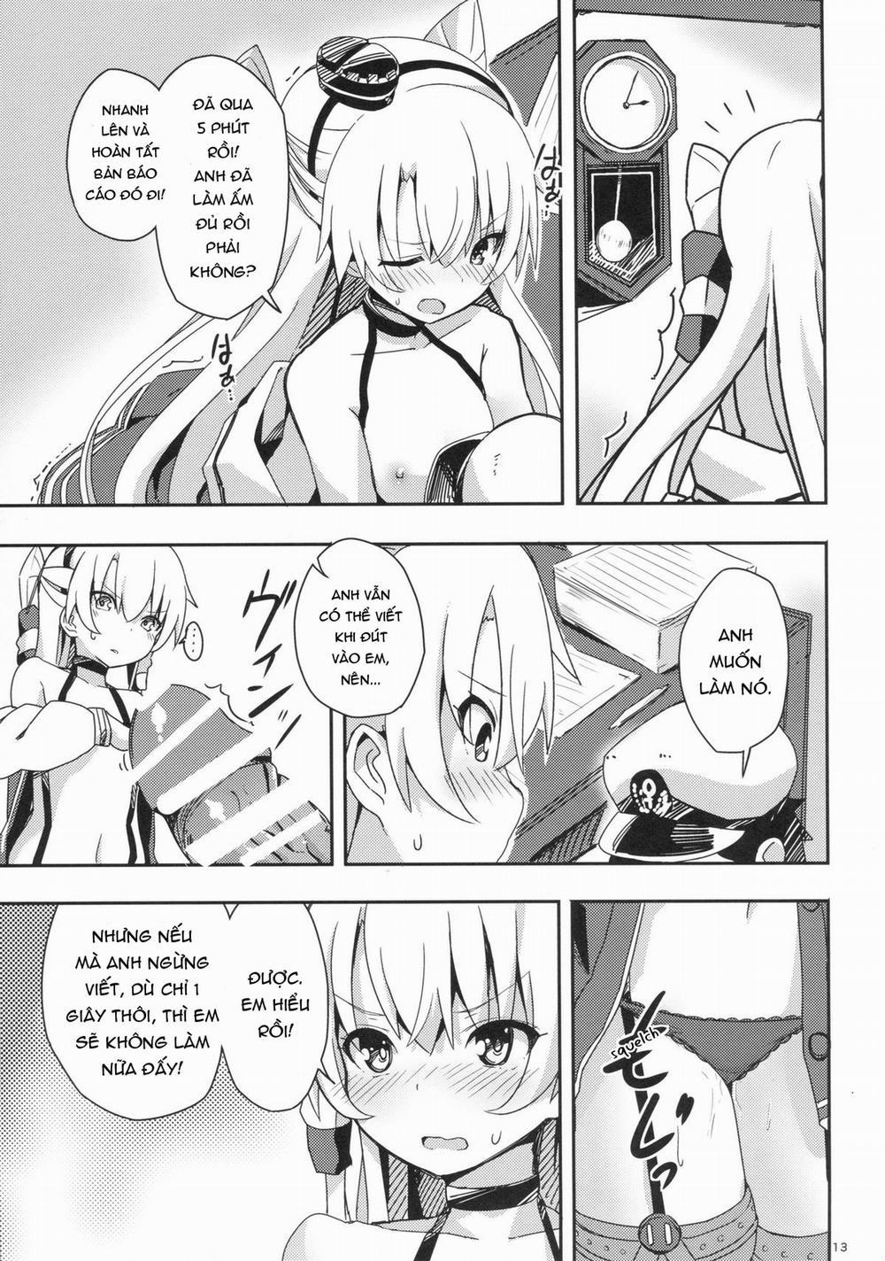 Amatsukaze to Tetsuya de H shinagara Houkokusho (Kantai Collection) Chương Oneshot Trang 13