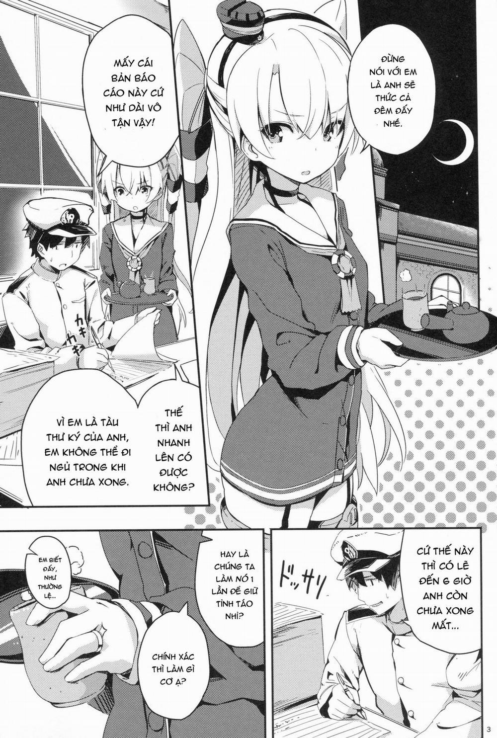 Amatsukaze to Tetsuya de H shinagara Houkokusho (Kantai Collection) Chương Oneshot Trang 3