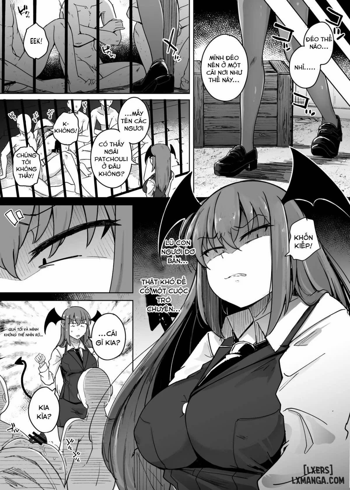 Ana to Muttsuri Dosukebe Daitoshokan 5 Oneshot trang 12