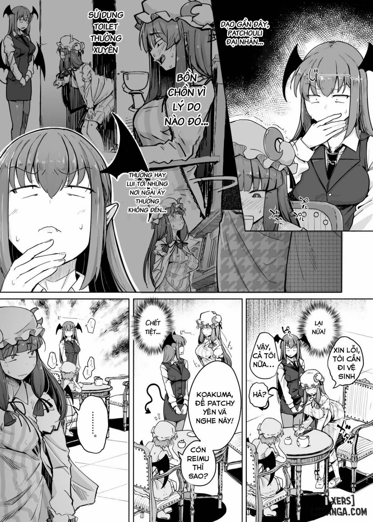 Ana to Muttsuri Dosukebe Daitoshokan 5 Oneshot trang 3