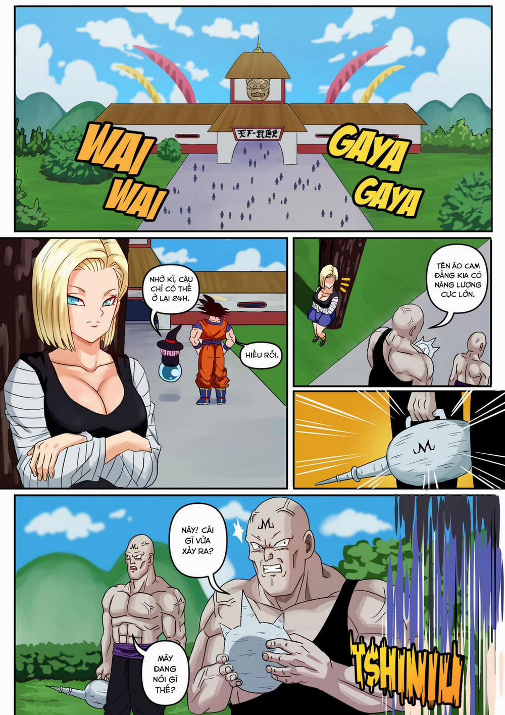 Android 18 & Gohan Chương 1 2 Trang 3