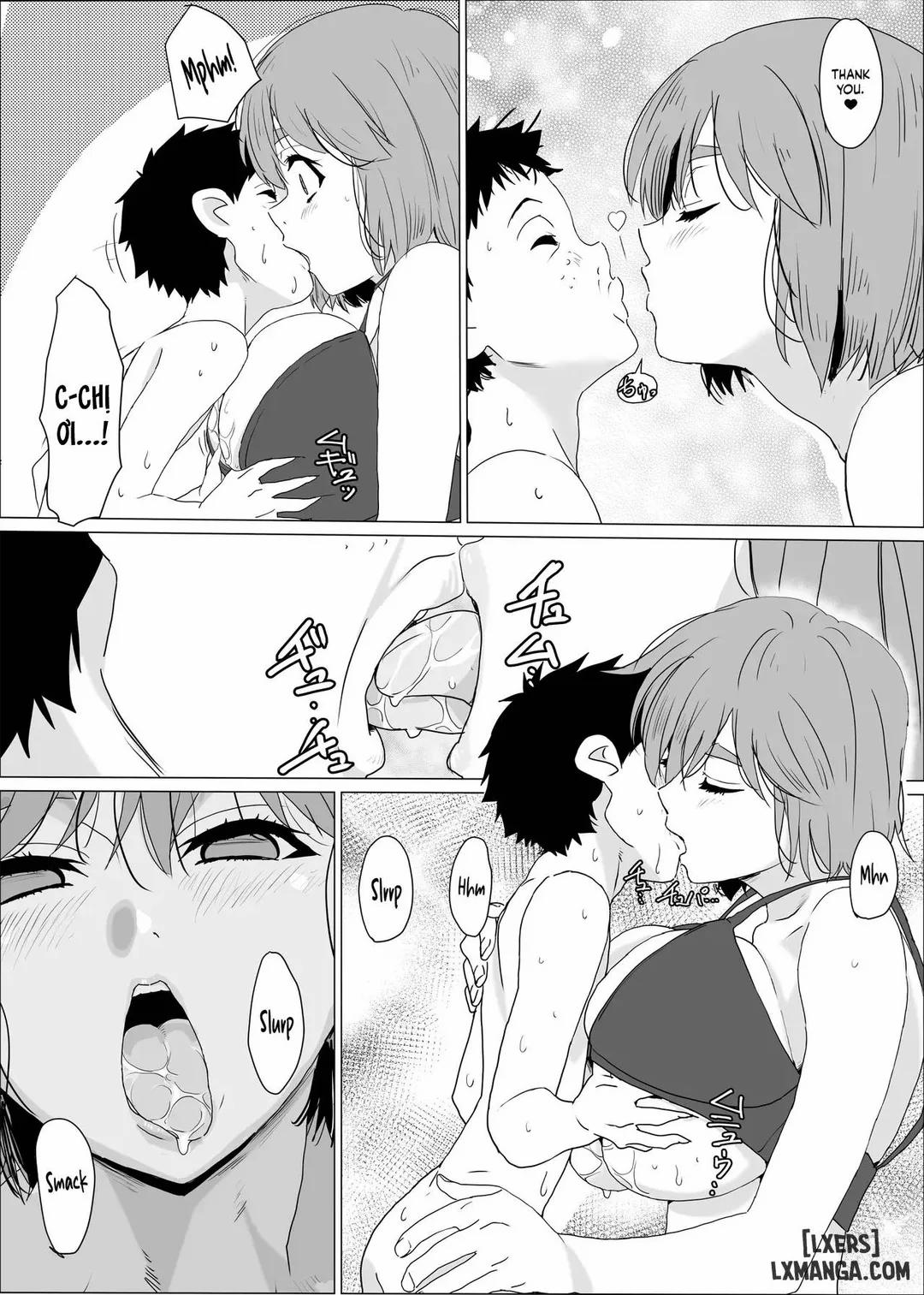 Ane Furo – Paizuri Daisuki Minoru-kun no Ecchi na Saimin Jutsu Oneshot trang 26