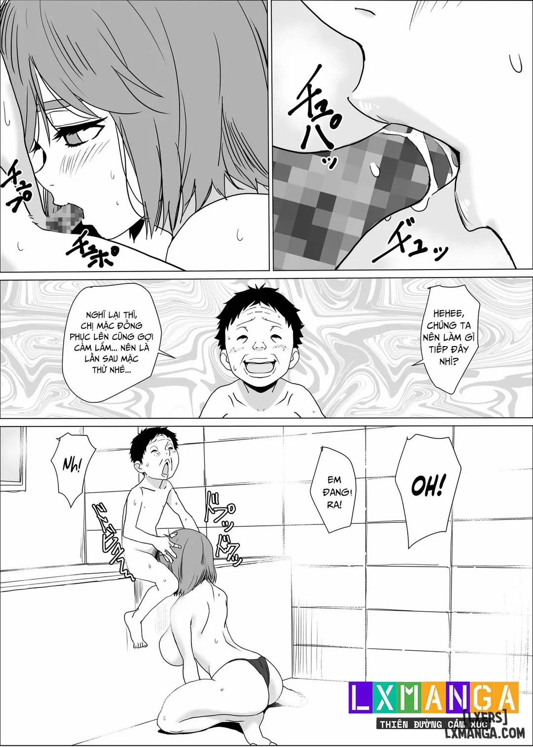 Ane Furo – Paizuri Daisuki Minoru-kun no Ecchi na Saimin Jutsu Oneshot trang 46