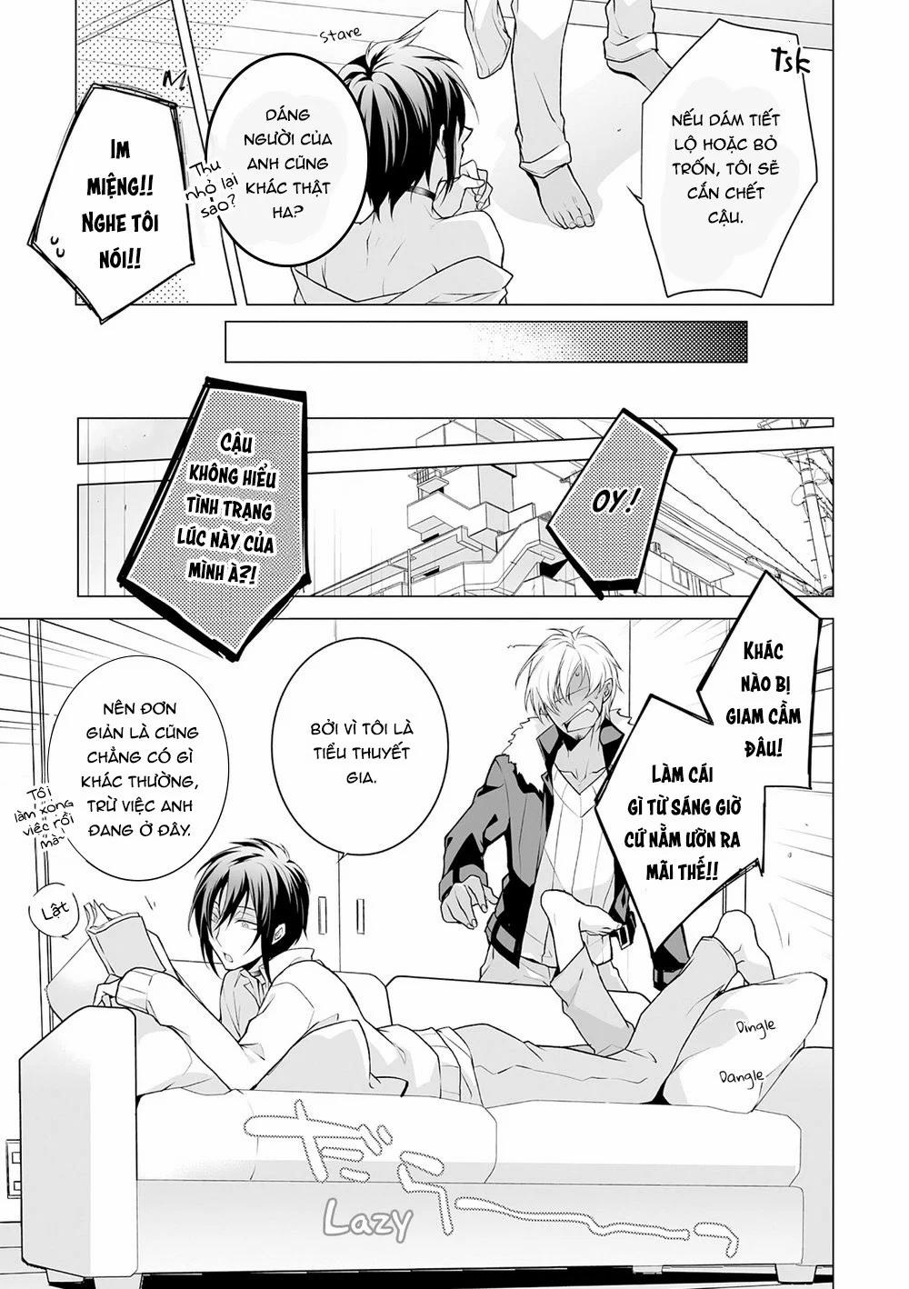 Anh Chàng Người Sói Và Tiểu Thuyết Gia Lập Dị 1.1 trang 12