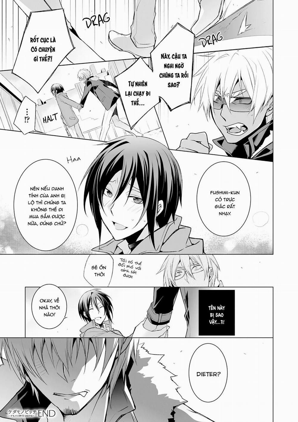 Anh Chàng Người Sói Và Tiểu Thuyết Gia Lập Dị 2.2 trang 10