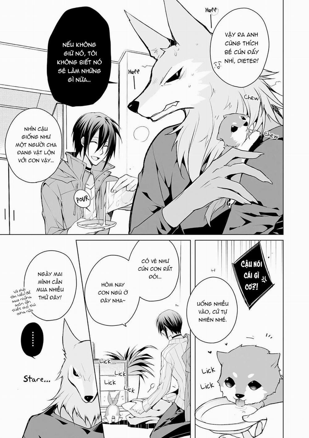 Anh Chàng Người Sói Và Tiểu Thuyết Gia Lập Dị 7 trang 10