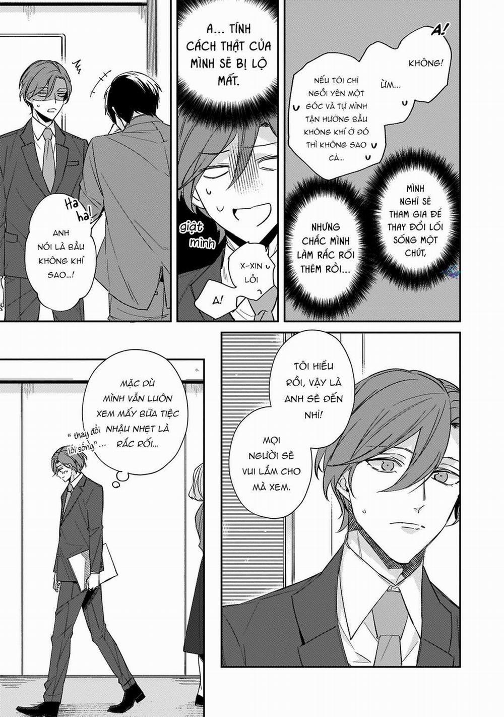 Anh Chàng Nhân Viên Mắc Chứng Rối Loạn Giao Tiếp 4 trang 11