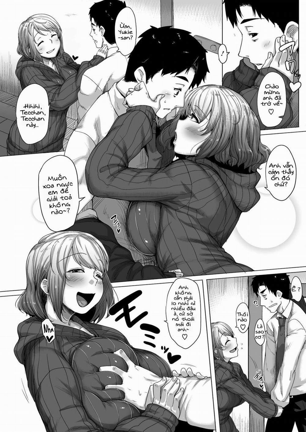 Anh ổn đó chứ? Muốn sờ ngực em không? Oneshot trang 2
