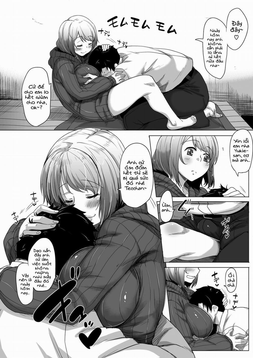 Anh ổn đó chứ? Muốn sờ ngực em không? Oneshot trang 4