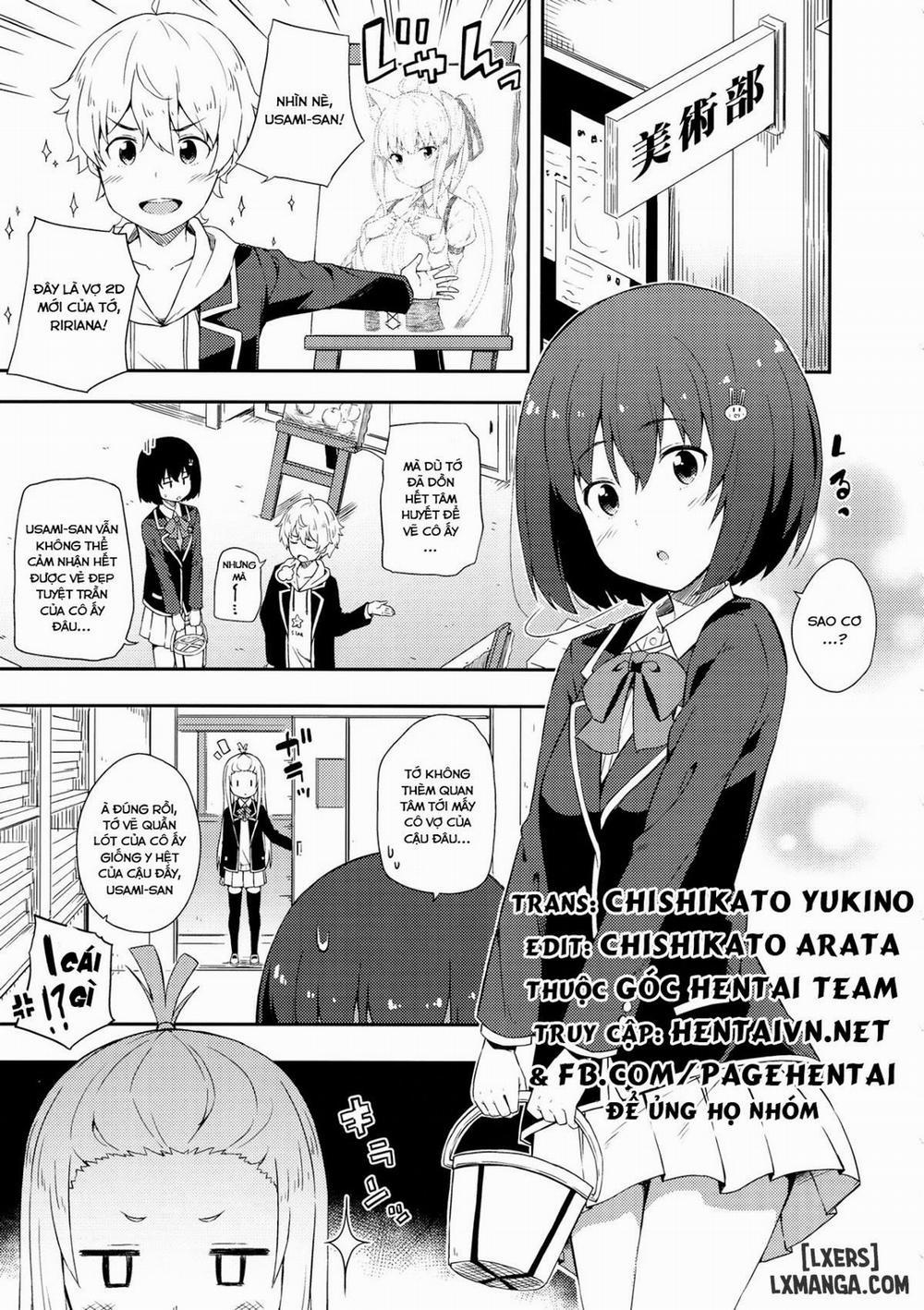 Ano Bijutsubuin ni wa Mondai ga Aru Oneshot trang 3