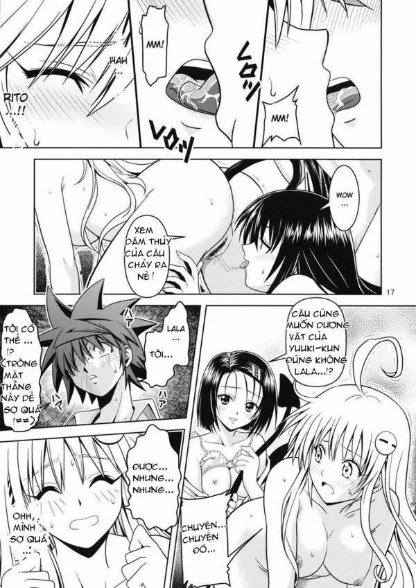 Anoko-tachi ga Taihen na Koto ni Nattemasu 2 (To Love-Ru) Chương Oneshot Trang 16