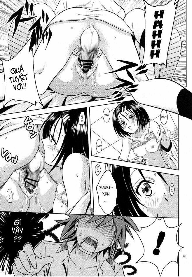 Anoko-tachi ga Taihen na Koto ni Nattemasu (To Love-Ru) Oneshot trang 40