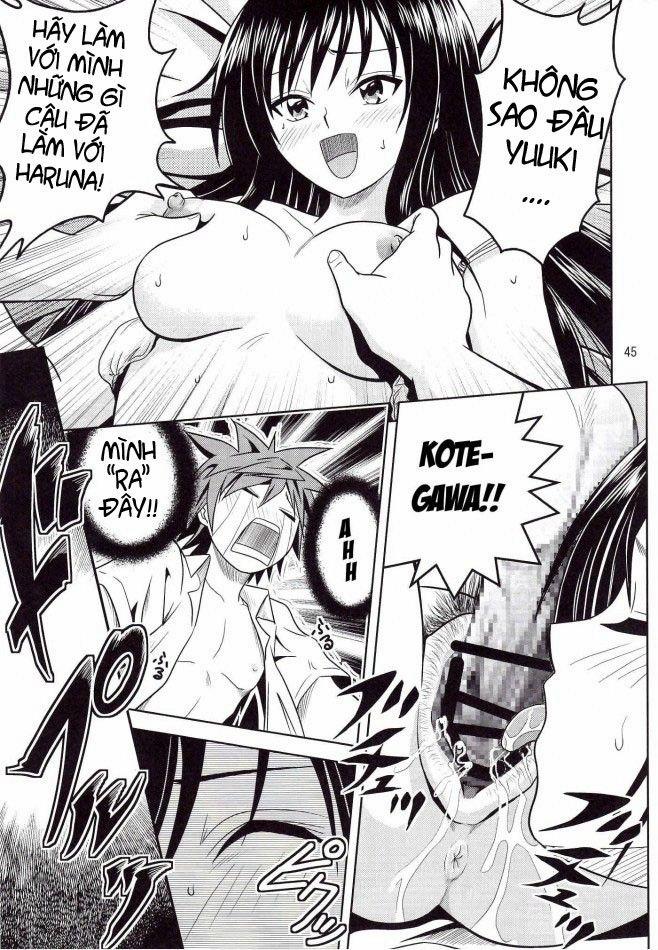 Anoko-tachi ga Taihen na Koto ni Nattemasu (To Love-Ru) Oneshot trang 44