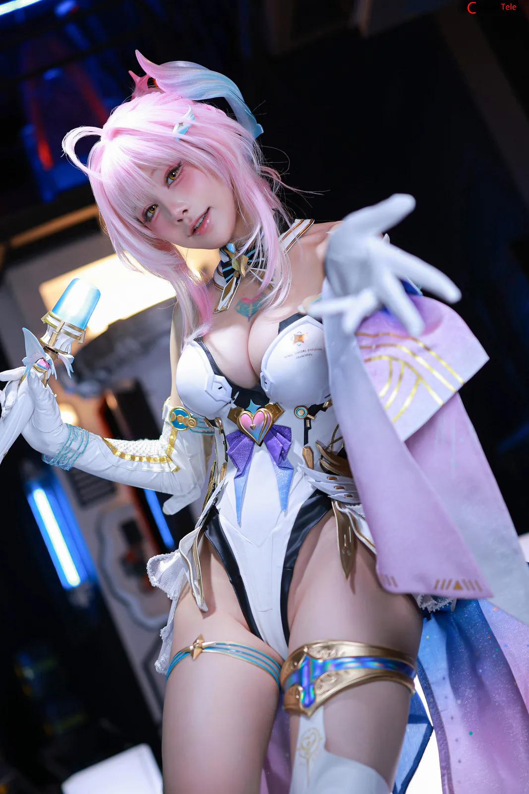 水淼Aqua Cosplay Aemeath – Wuthering Waves “61 Photos” OneShot trang 3
