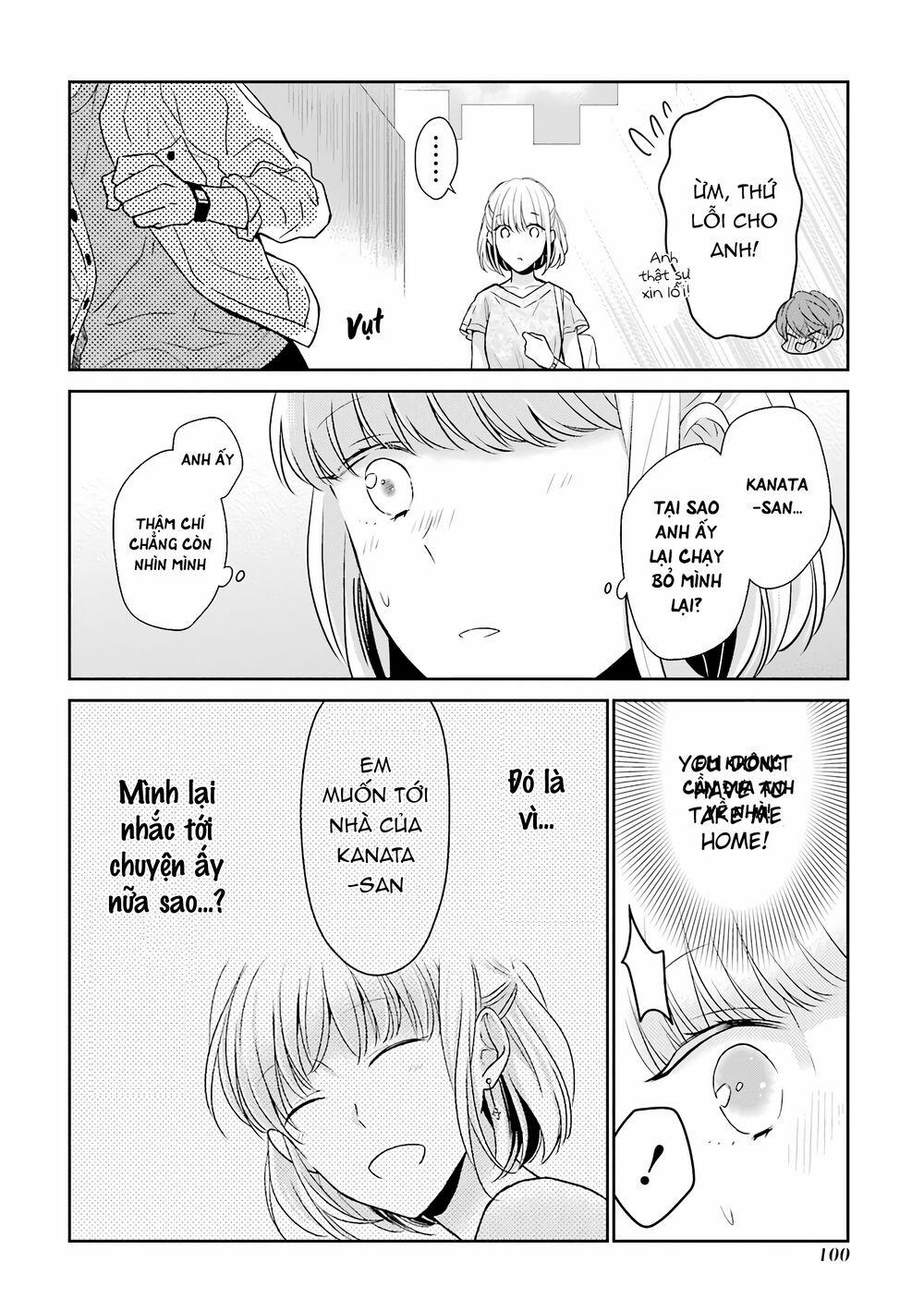 Arasa Dakedo, Hatsukoi Desu 18 trang 8