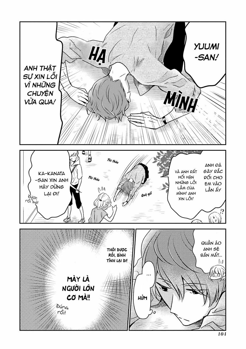 Arasa Dakedo, Hatsukoi Desu 19 trang 2