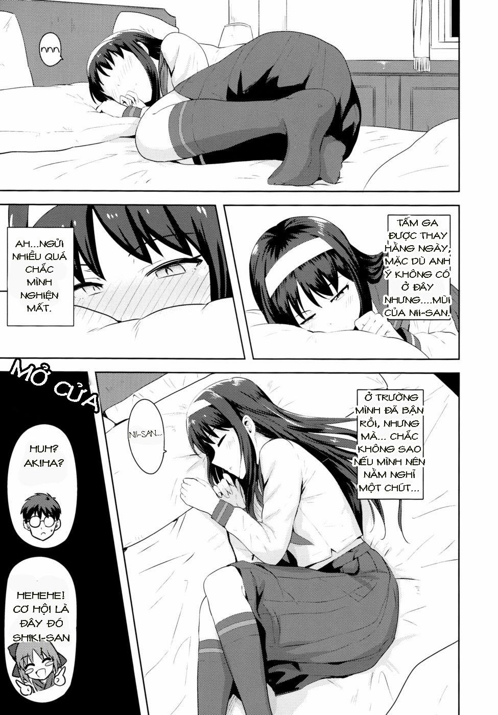 Aru Hi no Futari Akiha Hen (Tsukihime) Chương Oneshot Trang 4