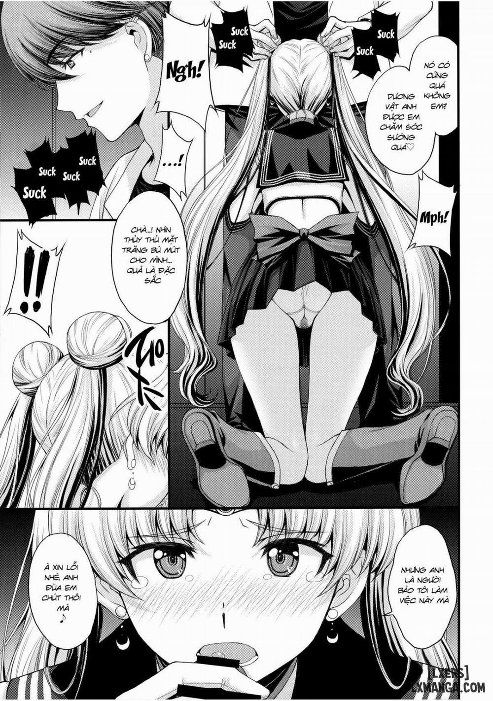 As Innocent as a Bunny! The Pretty Guardian Loses to the Dick! Oneshot trang 8