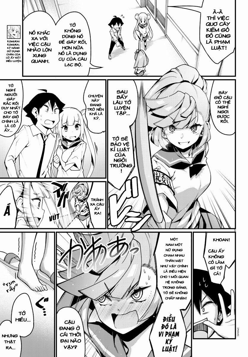 Ashigei Shoujo Komura-San 12 trang 5